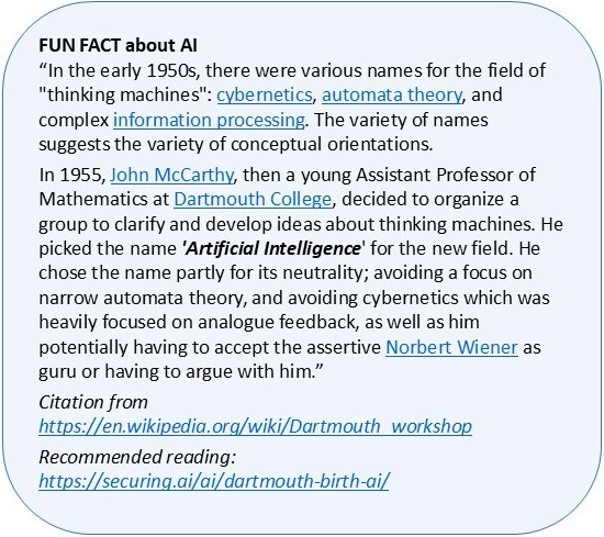 FUN FACT about AI