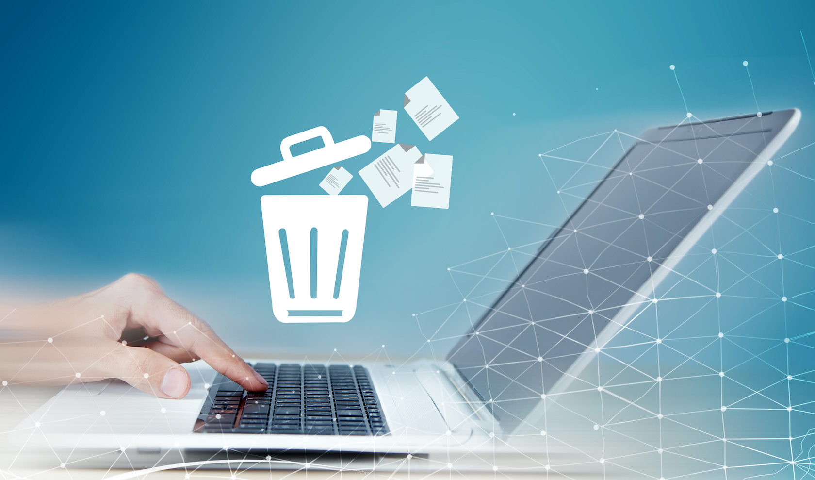 safely deleted files from a computer or from the Internet