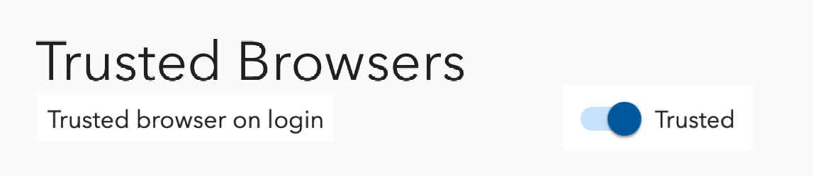 Trusted Browsers
