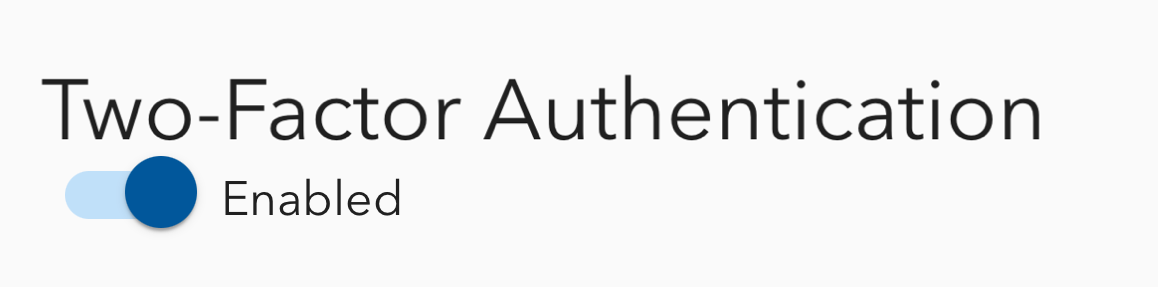 Two Factor Authentication