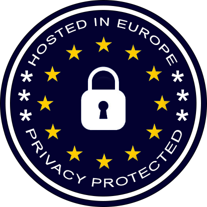 Hosted in Europe