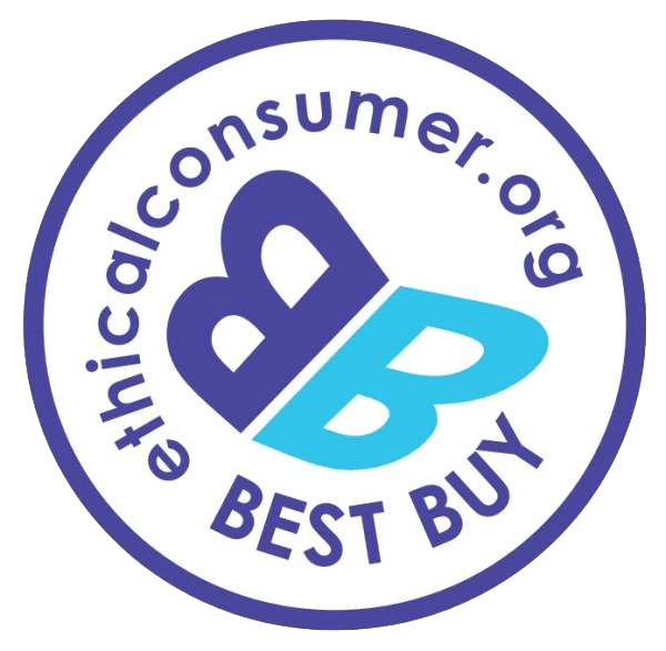 Ethical Consumer best buy label Ethical Consumer best buy label