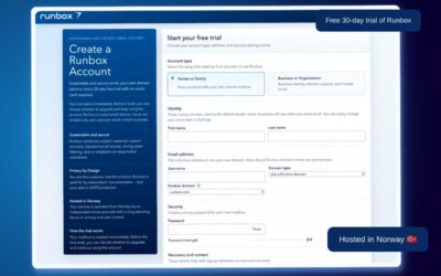 A new signup experience for Runbox