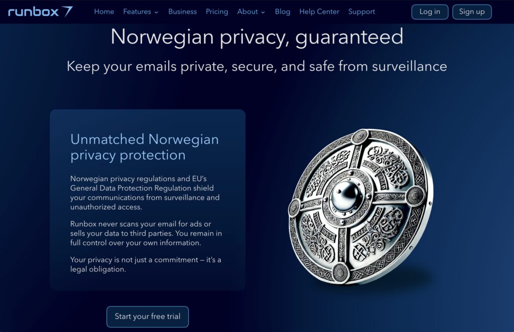 Norwegian privacy, guaranteed