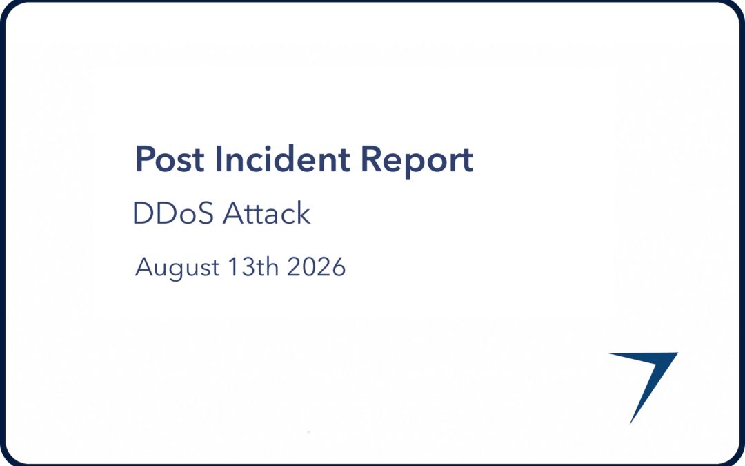 Incident report: DDoS attack on Runbox 13th August 2026