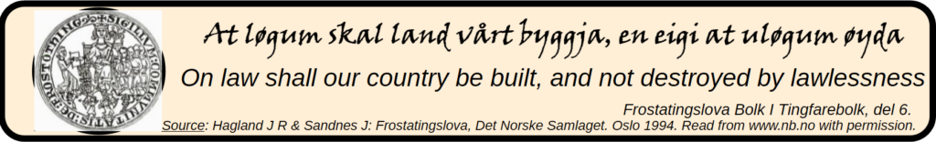 Frostatingetlova Bolk I lut 6