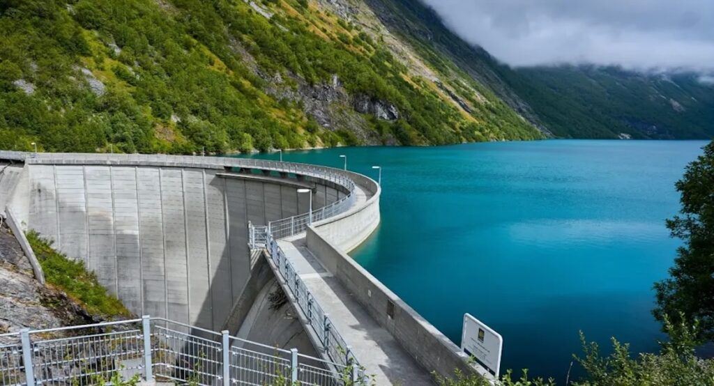 100% Renewable Energy Tafjord Hydroelectric Powerplant Norway